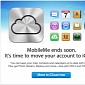 Apple Asks MobileMe Users to Switch to iCloud