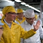 Apple CEO Visits iPhone Factory in China