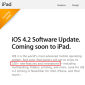 Apple Confirms 100+ New Features for iOS 4.2 iPad Release