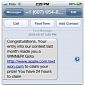 Apple Contest SMS Messages Carry Shady Link