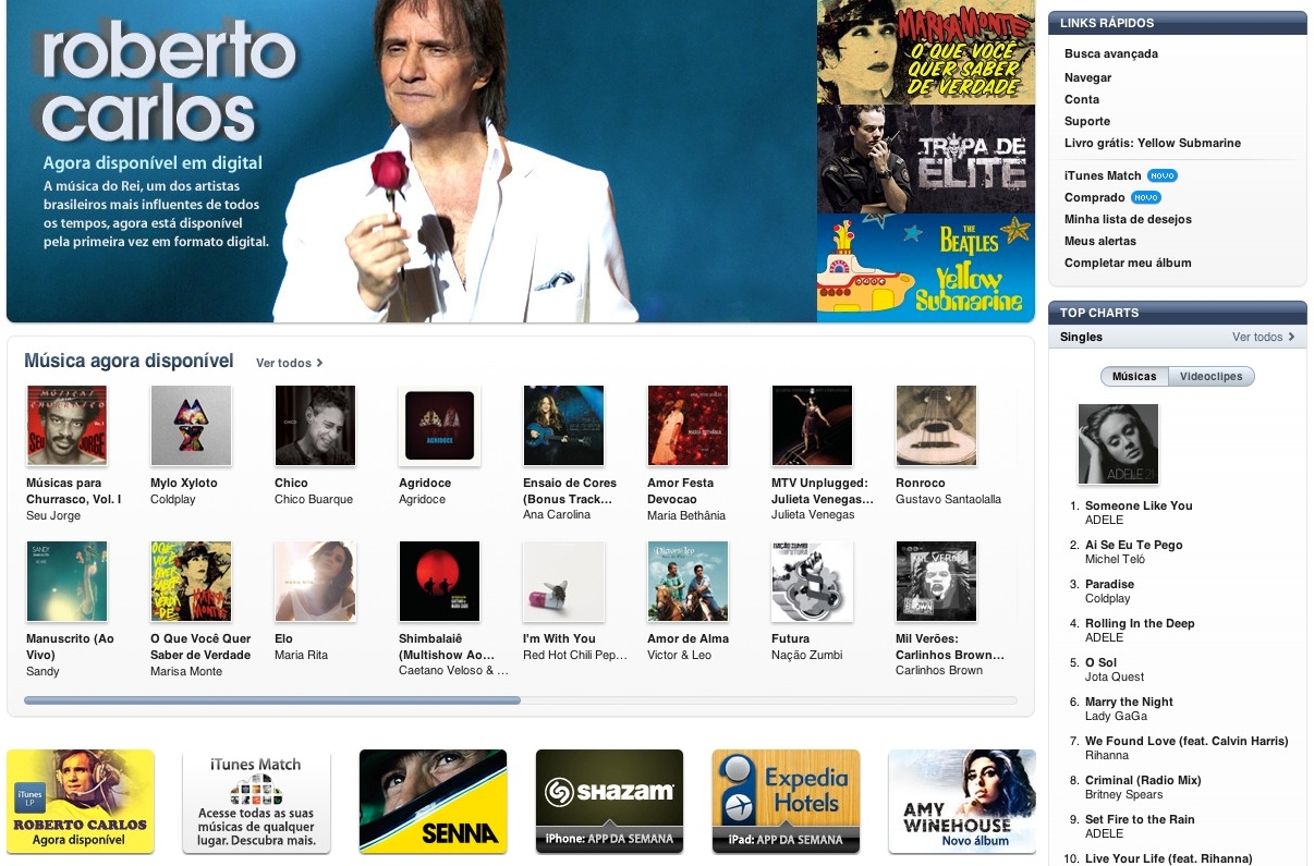 Apple Deploys iTunes Store Across Latin America