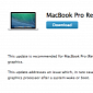 Apple Fixes Graphics and Keyboard Issues on Retina MacBooks