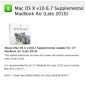 Apple Launches Supplemental Mac OS X 10.6.7 Update for 2010 MacBook Airs