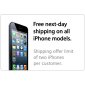 Apple Now Offers Free Next-Day Shipping on All iPhone Models