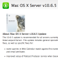 Apple Pulls Mac OS X 10.6.5 Server, Offers New Version (1.1) for Download