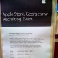 Apple Recruiting Staff at Georgetown University (DC)