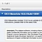 Apple Releases Separate Builds of OS X Mavericks 10.9.3 to Developers and AppleCare Staffers