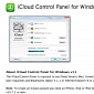 Apple Releases iCloud Control Panel for Windows v1.1