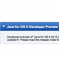 Apple Releases the Last Developer Previews of Java for OS X