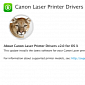 Apple Rolls Out New OS X Drivers for Users of Canon Laser Printers