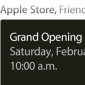Apple Sets Grand Opening for First 2009 Store