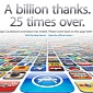 Apple Stops Countdown Timer for 25 Billion App Downloads