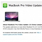 Apple Struggles to Fix MacBook Pro Video Issues