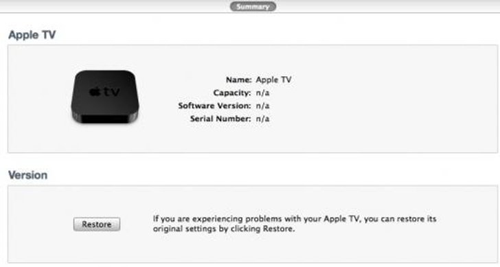 Błąd Apple TV 1394