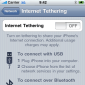 Apple Updates Requirements for iPhone Internet Tethering