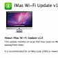 Apple Updates Wi-Fi on All iMacs Shipped Since 2009