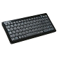 Apple iPad 2 and iPhone 4 Gen New Compact Bluetooth Keyboard from AVS