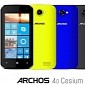 Archos Launches Its First Windows Phone 8.1 Smartphone, the 40 Cesium