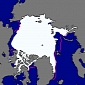 The Arctic Ocean Had Frozen Almost Entirely by the End of October