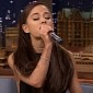 Ariana Grande Does Celine Dion on Jimmy Fallon, Kills It - Video