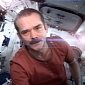 As Farewell, Astronaut Chris Hadfield Shoots Wonderful Cover of Bowie's Space Oddity