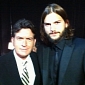 Ashton Kutcher Isn’t as Funny as Charlie Sheen but He’s Not Crazy, Say Insiders