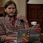 Ashton Kutcher Sneaks In Promotion for Foursquare, Hipmunk in Two and a Half Men
