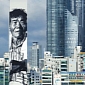 Asia’s Tallest Mural Towers at 230 Feet (70 m)