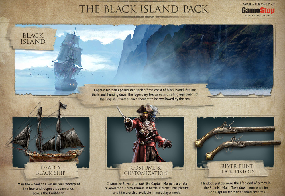 Assassin's Creed IV: Black Flag Pre-Order Bonuses Revealed - Game Informer