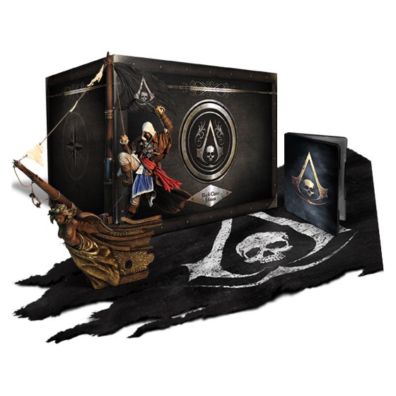 Sprængstoffer raket Grænseværdi Assassin's Creed IV: Black Flag Collector's Editions Detailed