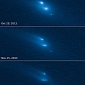 Asteroid Breaks Apart Live for the First Time