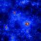 Astronomers See Galactic 'Backbone' of the Universe