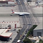At the Gibraltar Airport, Planes Cross the Highway Before Taking Off