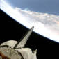 Atlantis Astronauts Inspect the Shuttle for Damage