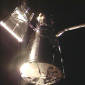 Atlantis Catches Hubble with Robotic Arm