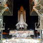 Atlantis Rolled Out to Launch Pad