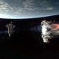 Atlantis Undocks from ISS, Heads Home