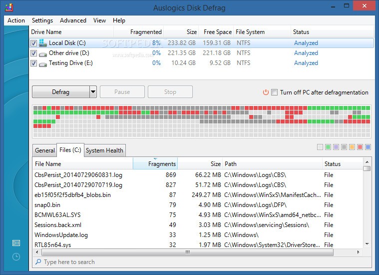 Auslogics Disk Defrag Pro 11.0.0.4 / Ultimate 4.13.0.1 download the last version for ios