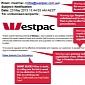Australian Government Warns Users of Westpac Phishing Emails