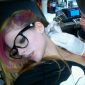 Avril Lavigne Gets New Neck Tattoo