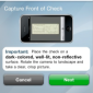 Bank Intros Deposit-Check Feature with iPhone App