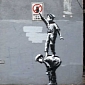 Banksy Photographed in New York As Art Van Breaks Down