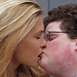 Bar Refaeli Makes Out with Nerd in Go Daddy Super Bowl Ad