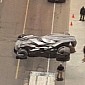 Batman’s Batmobile Spotted with the Jokermobile on “Suicide Squad”