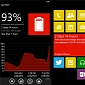 Battery 1.5 for Windows Phone 8 Brings Notification Charts