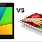 Battle of the Portable Tablets: LG G Pad 8.3 vs. Nexus 7 (2013)