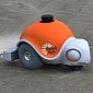 Beachbot, a Turtle-Shaped Robot That Draws Lines in the Sand – Video