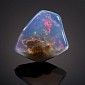 Beautiful Opal Stone Has Nebula Trapped Inside – Photo