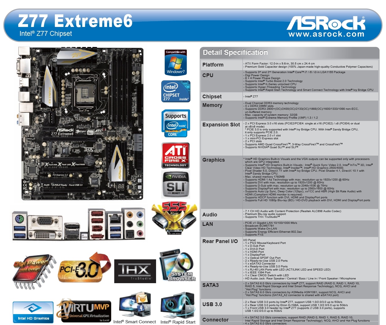 Behold the Extreme6 Motherboard for Bridge