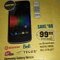 Best Buy Offers TELUS, Bell and Rogers Galaxy Nexus for Only $99.99
